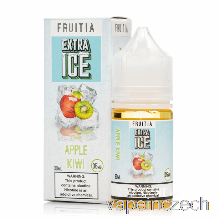 Jablko Kiwi - Extra Led - Ovocné Soli - 30ml 35mg Vape Per